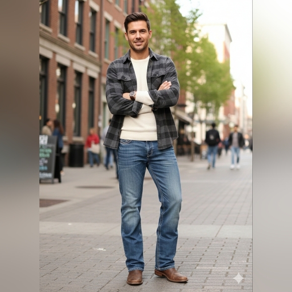 Ariat Other - Ariat Men's Classic Blue Straight Jeans